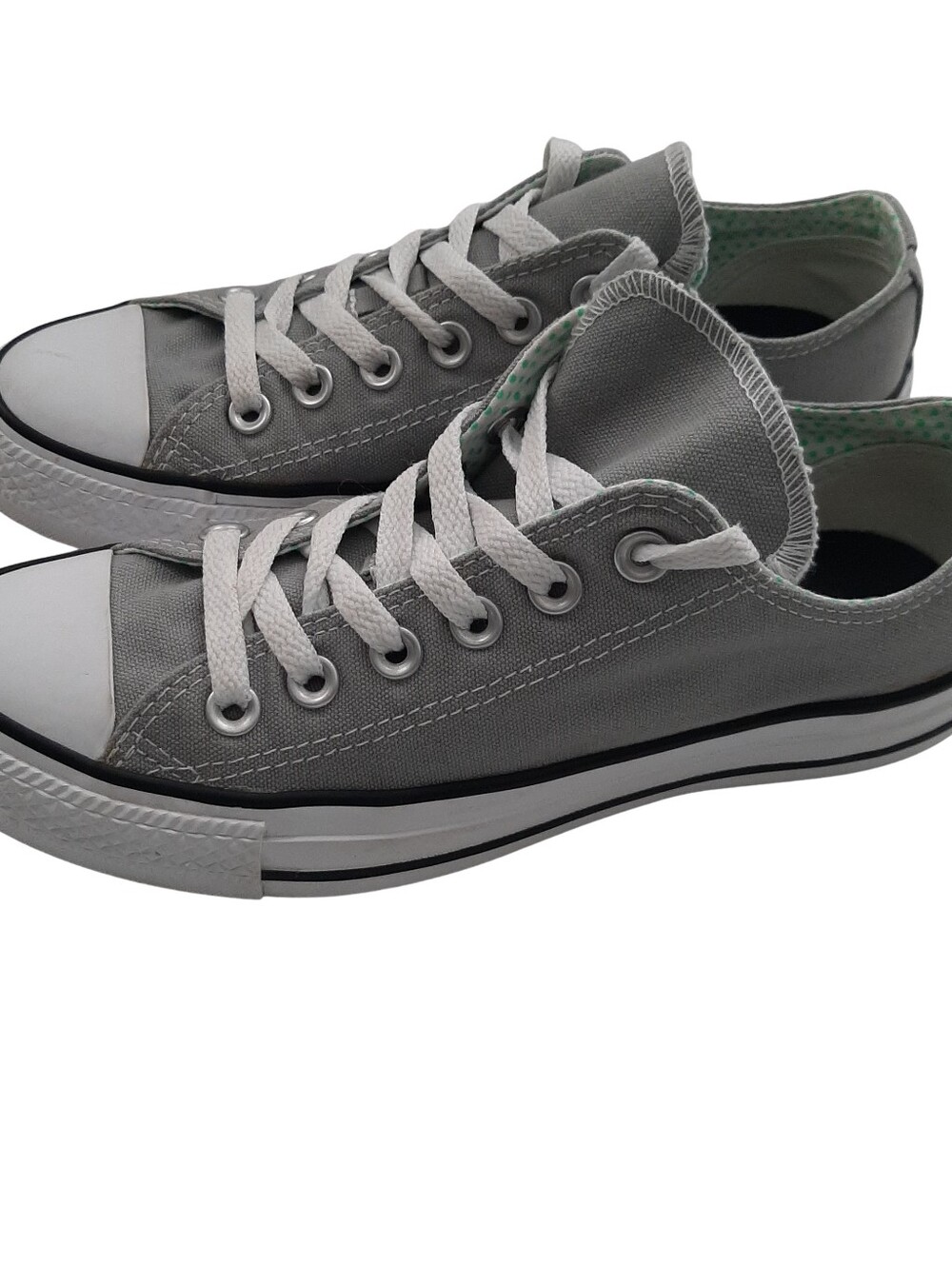 Converse All Star Gray Low Canvas Sneaker Women's Size 7